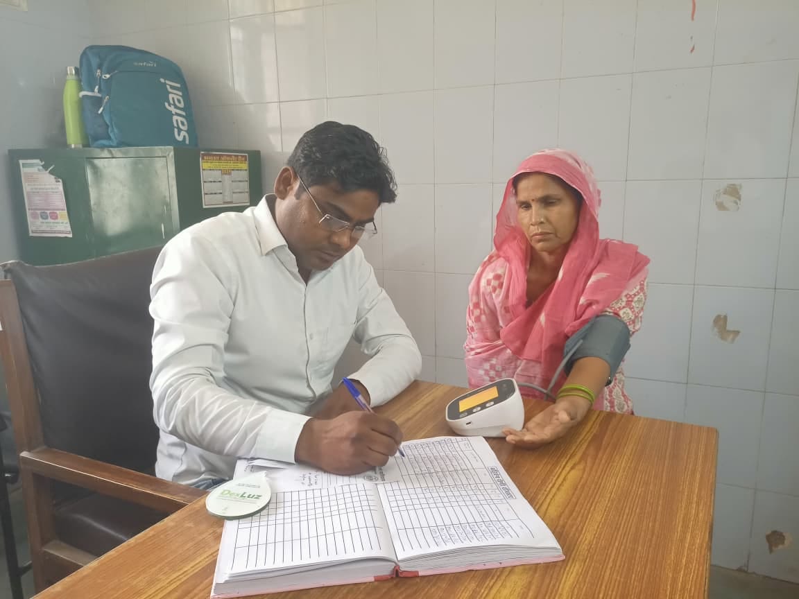 200 patients with blood pressure issues are visiting the hospital daily.