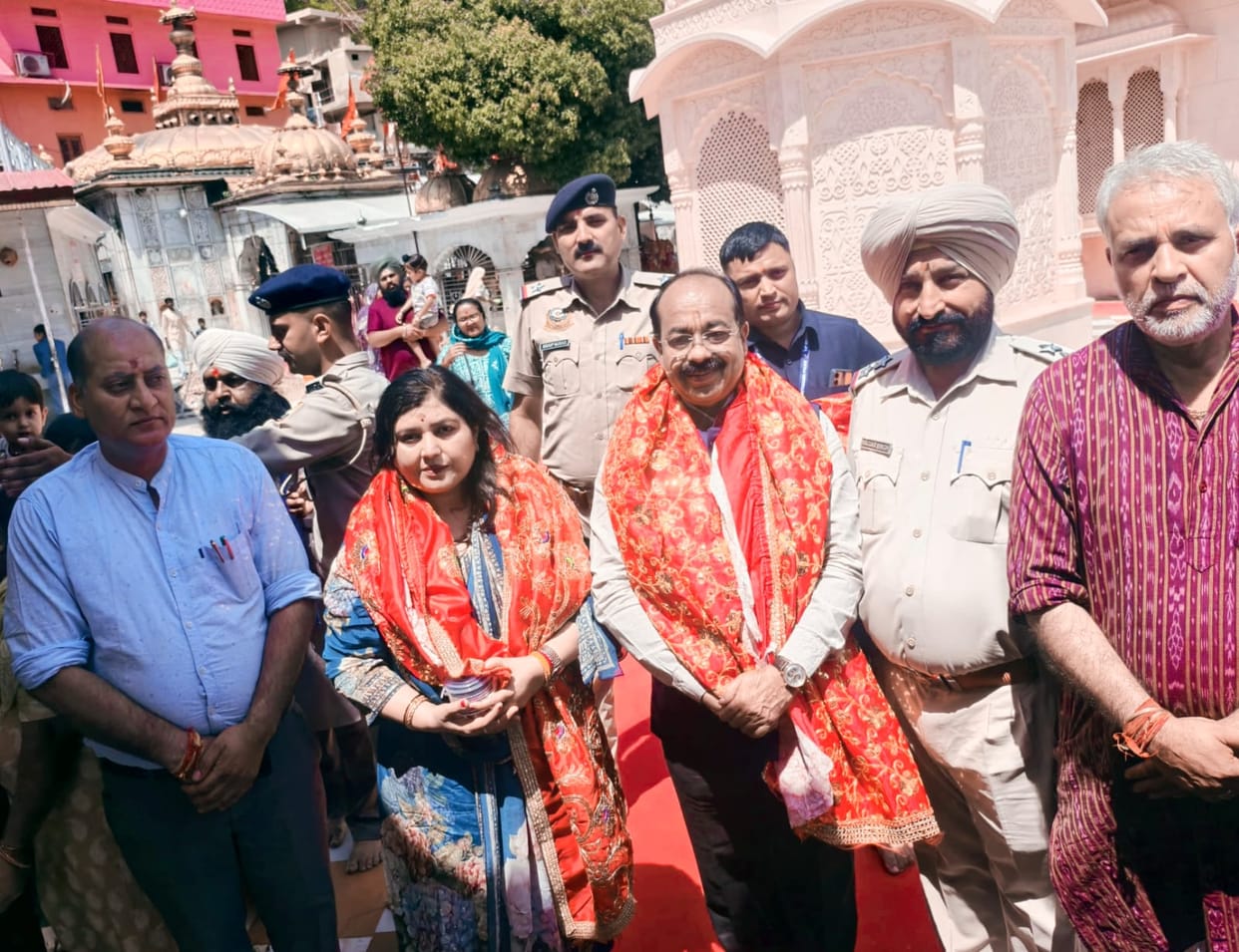 Chhattisgarh Deputy CM Arun Sao visited Maa Jwala