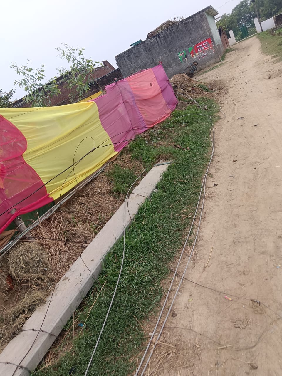 Electricity supply has not yet been restored in some areas after the storm.