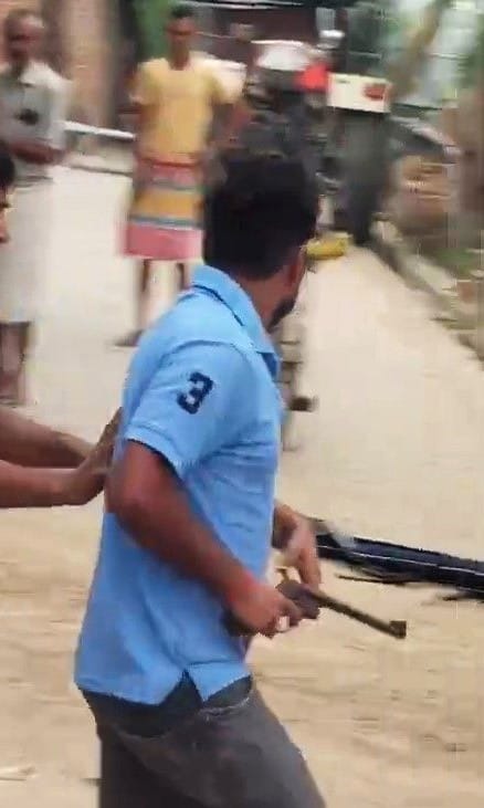 Youth Runs with Pistol After Altercation; Police Apprehend Him