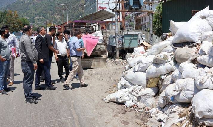 NGT team inspects FRF site