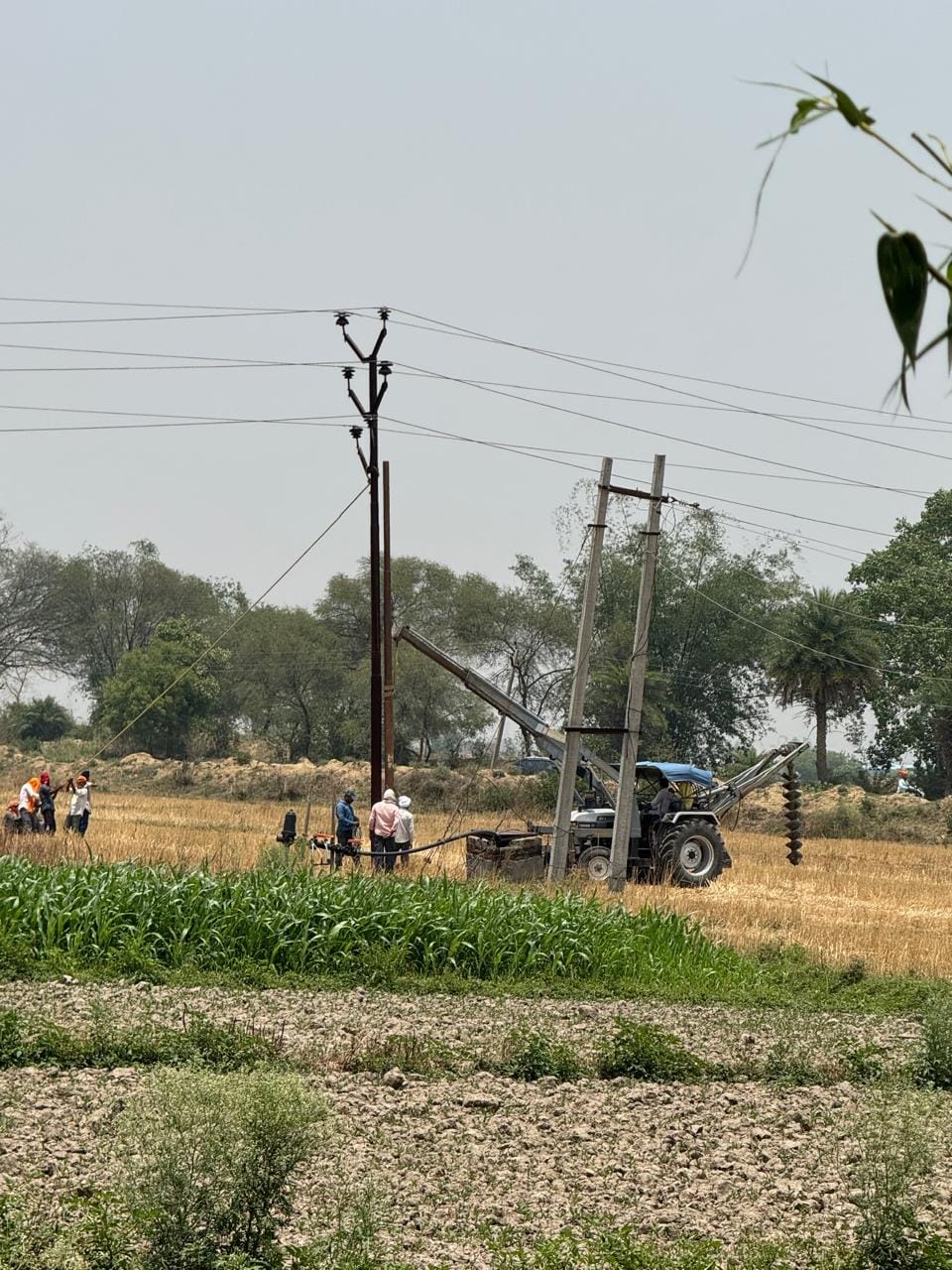 Electricity has not been restored in 250 villages even after three days; 600 poles and 96 transformers have been damaged.