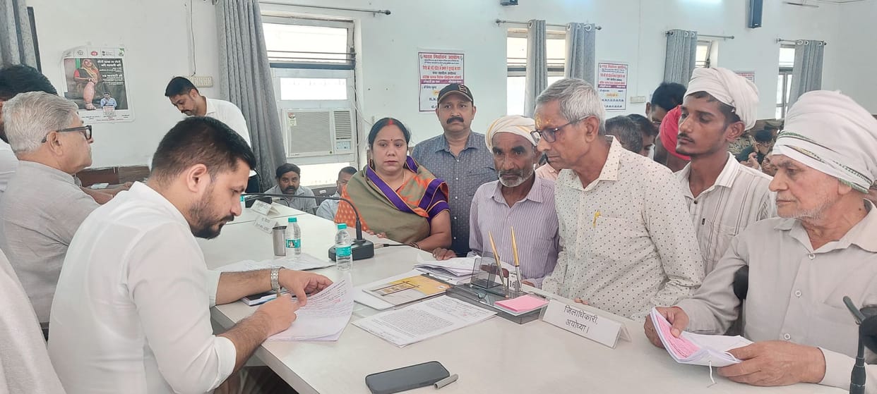 Sir! My husband is differently-abled, and the Lekhpal took incorrect measurements