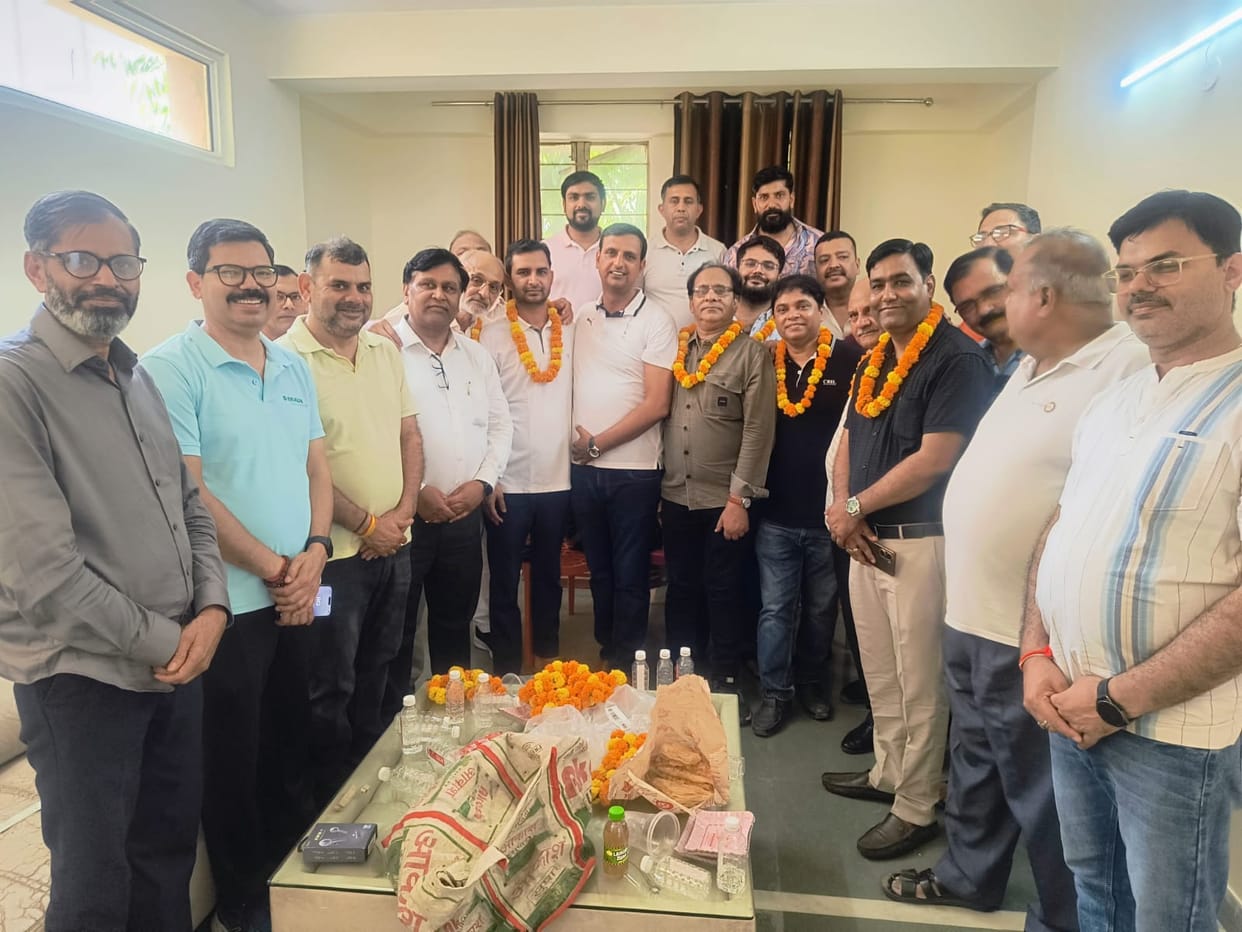 Pramod became the president of Ashiana Garden Welfare Society