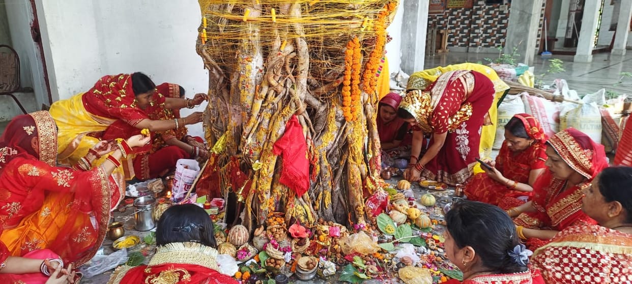 mainpuri news butt pooja