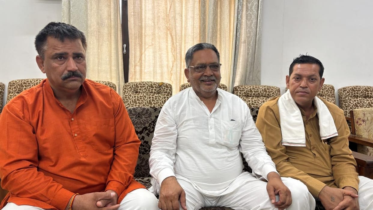 Paleram said, BJP leaders hatched a conspiracy against me.