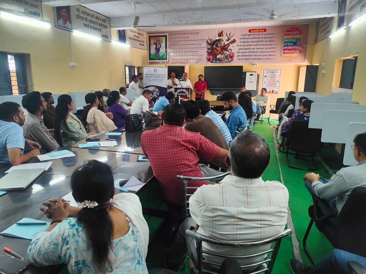 Atal Tinkering Lab training begins, students to develop scientific temperament