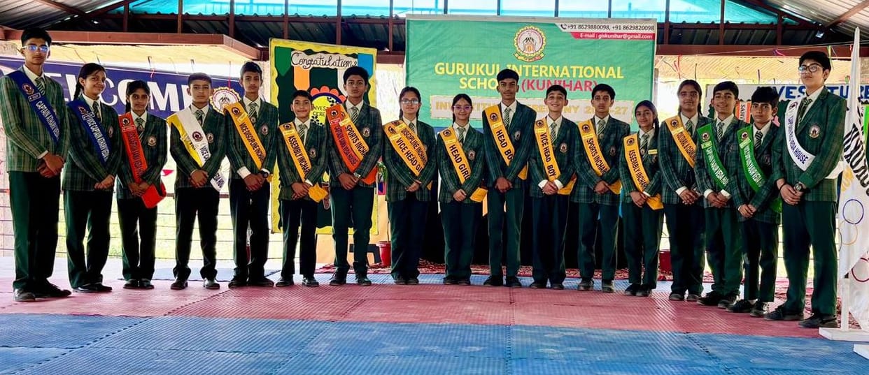 Nitish was elected head boy and Tisya was elected head girl.