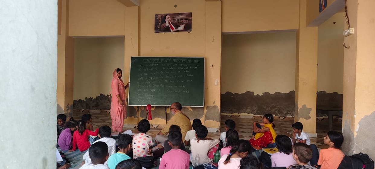 Chaupal became a centre for learning English and giving wings to dreams