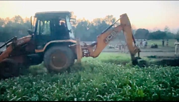 Preparations begin for plantation on the forest land freed from encroachment.