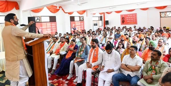 BJP's two-day training camp begins in Adibadri