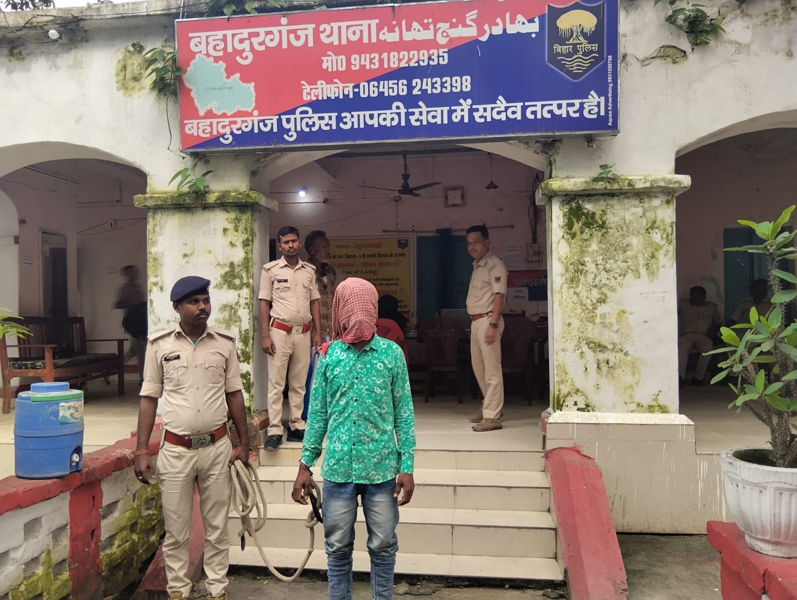 किशनगंज में गर्भवती महिला की हत्या मामले मे पति गिरफ्तार