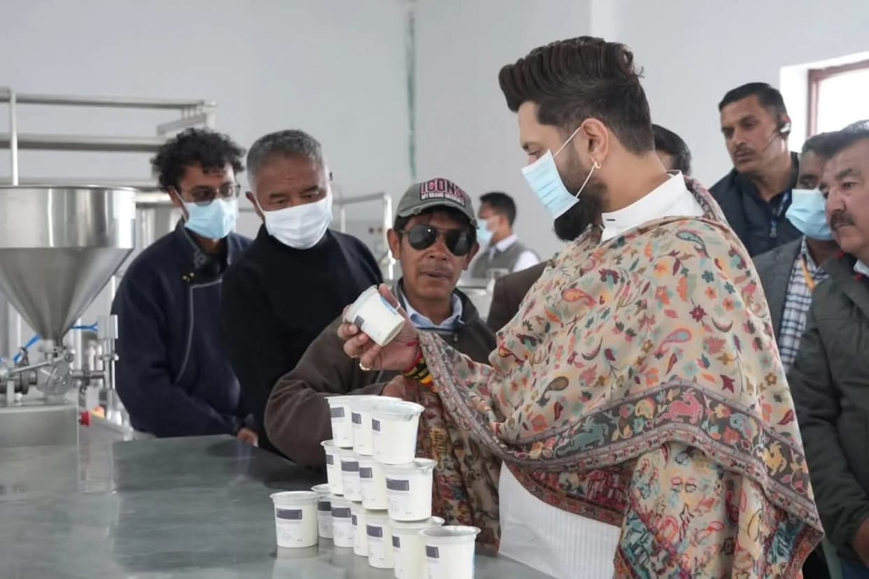 Leh, Chirag Paswan, Nubra, Visit Food Processing Unit