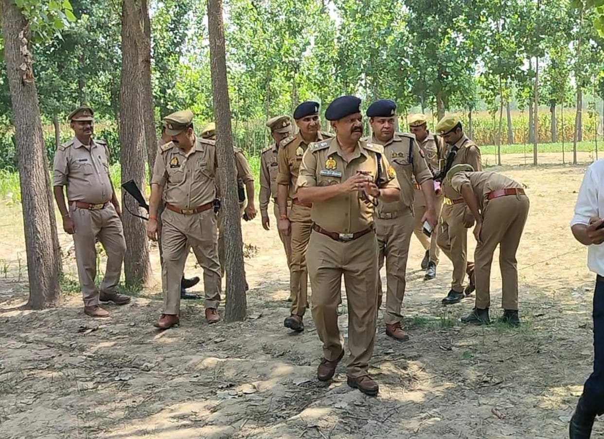 The body of an innocent child who had gone to pick mangoes was found in the field.
