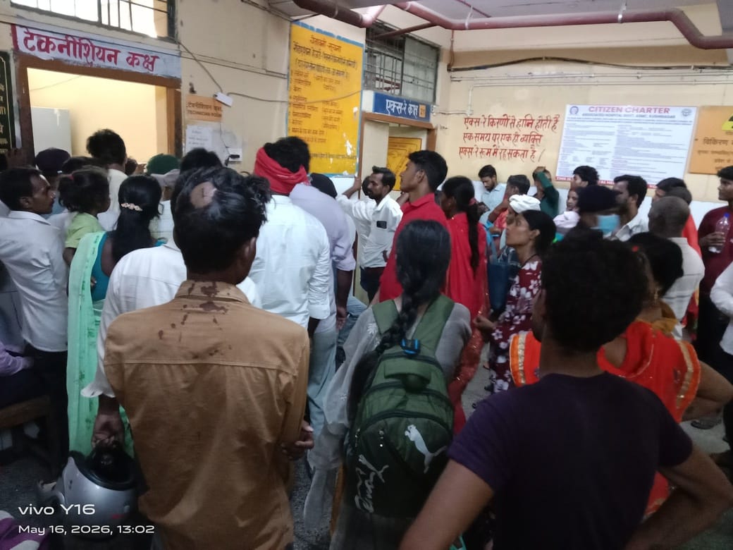Due to change in weather, OPD crowd increased, emergency ward full.