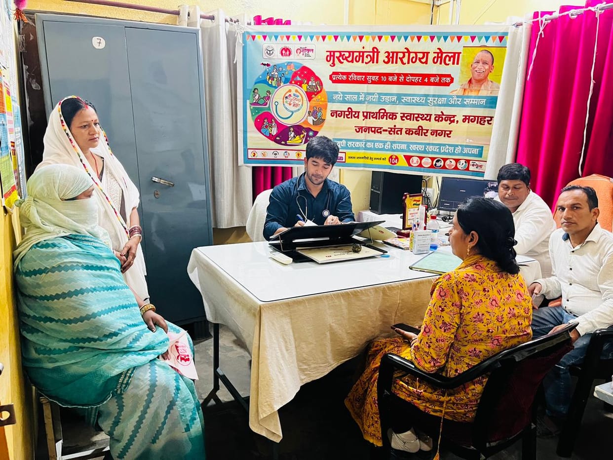 Public Health Fair: Patients arrived for treatment of skin diseases, diabetes, respiratory and stomach painPublic Health Fair: Patients arrived for treatment of skin diseases, diabetes, respiratory and stomach pain