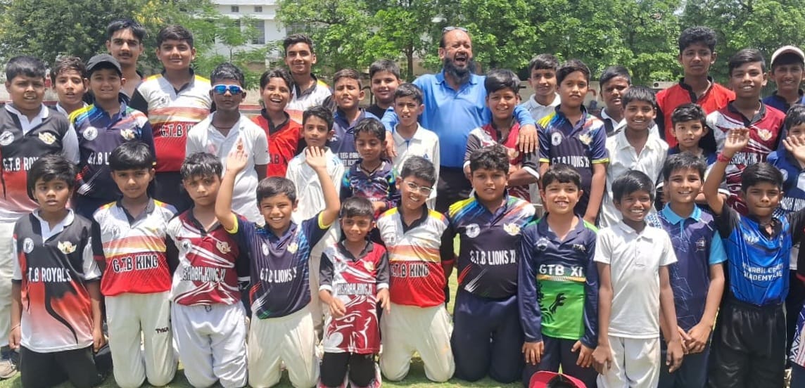 Rishabh Cricket Academy defeated GTB by two wickets