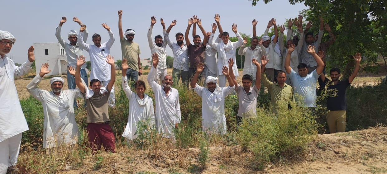 Farmers' Anger Erupts in Budana Over Non-Arrival of Canal Water