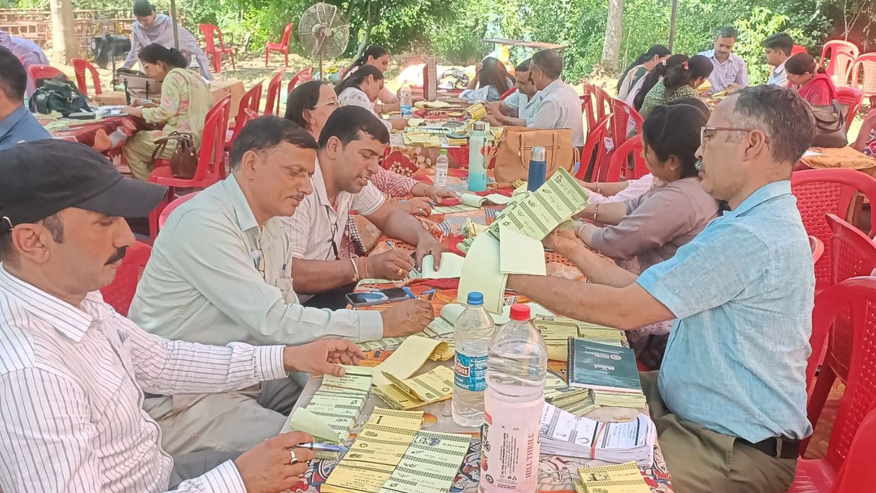 Ballot paper writing for Panchayat elections begins, 250 employees on duty
