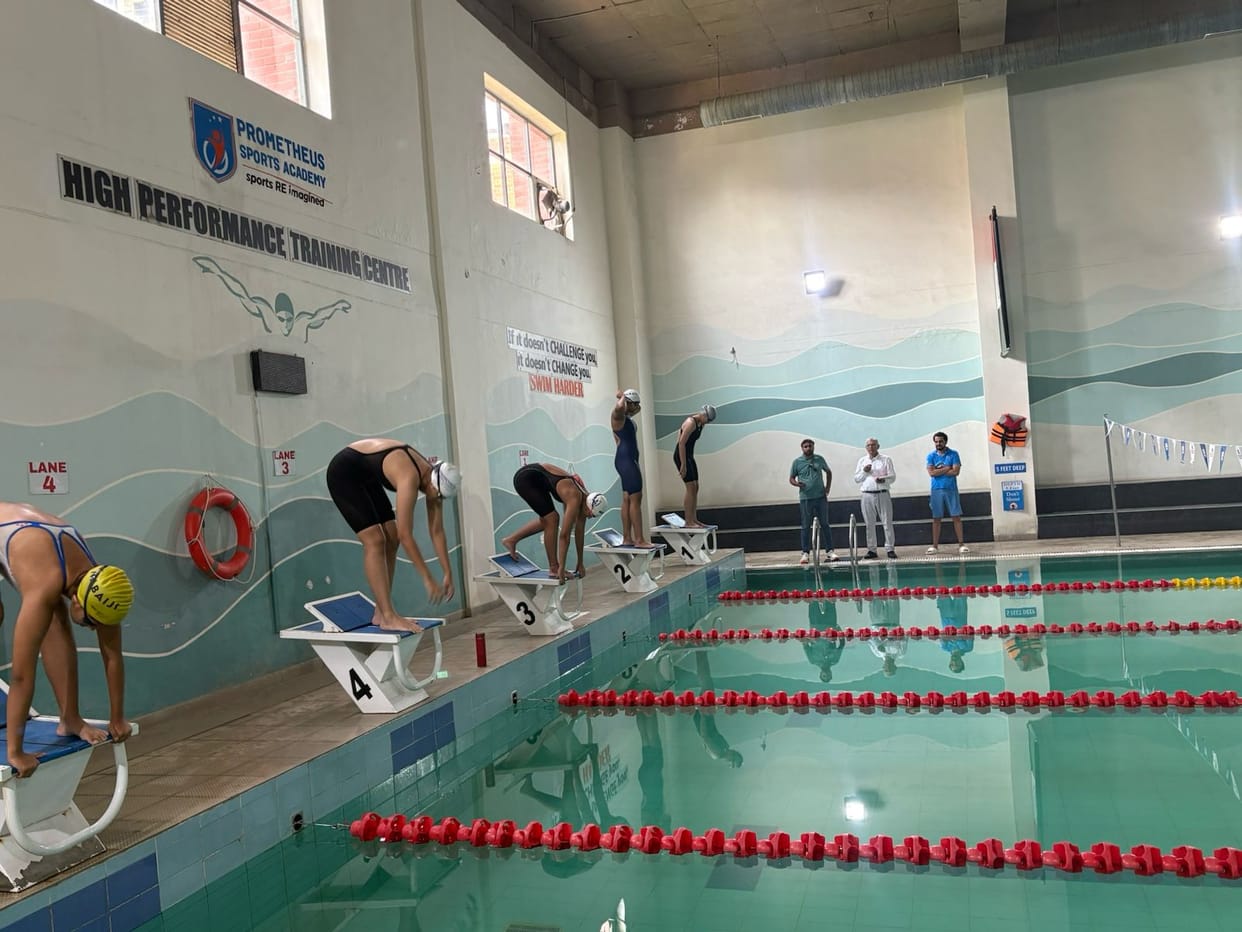 Gautam Buddha Nagar team finals for Senior UP State Swimming Championship