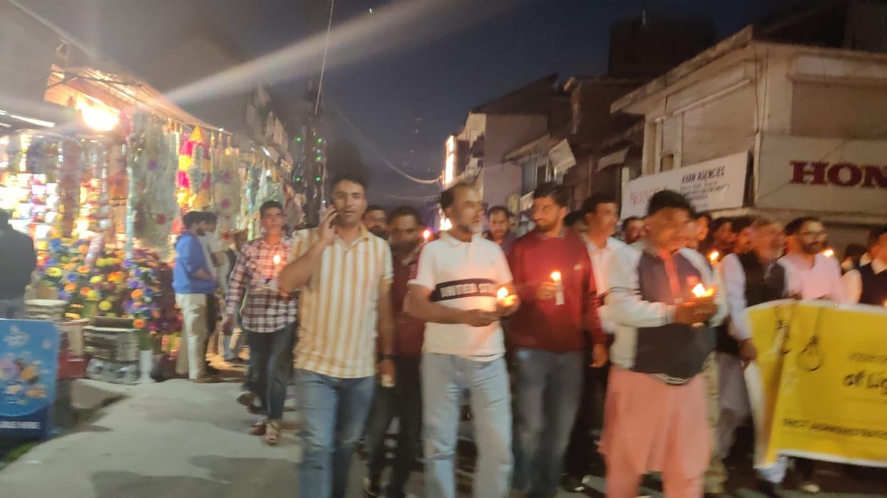 Srinagar, Candle March, Shopian, Anti Drug Campaign