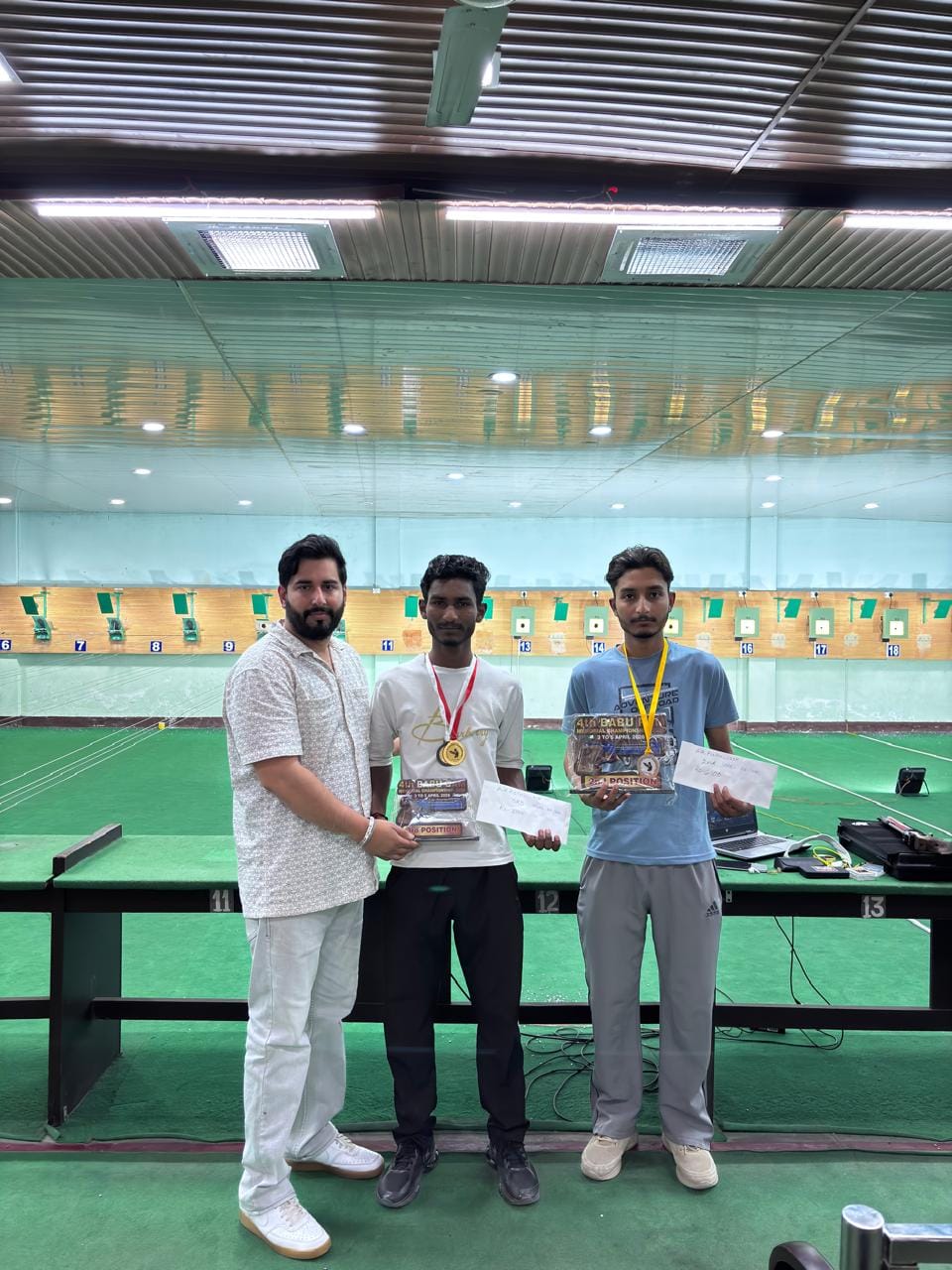 Kaithal's young shooter Saras made a name for himself at the national level