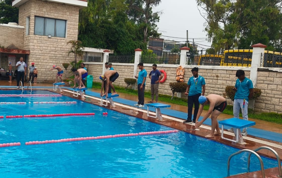 Selection of Players for the Swimming Competition
