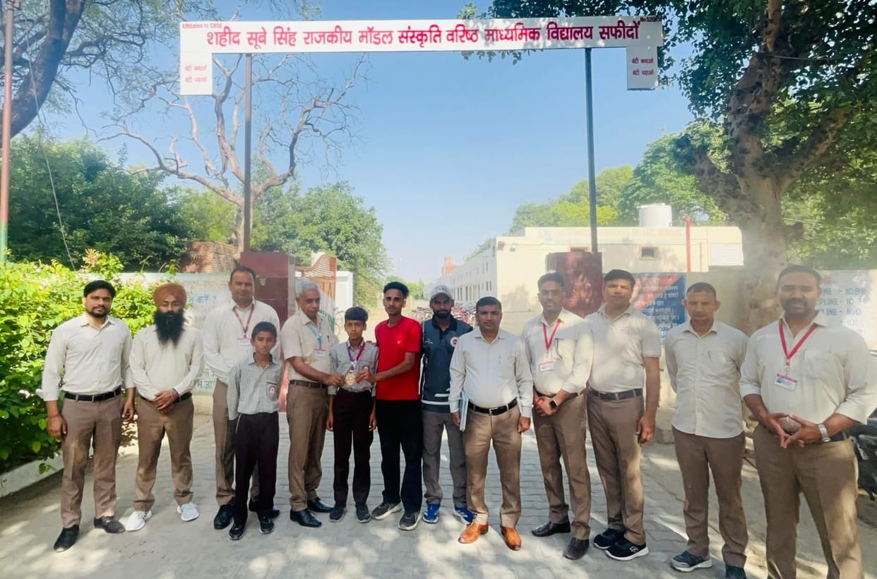 Safidon athletes put up a stellar performance in Noida, winning 12 medals to enhance their prestige.