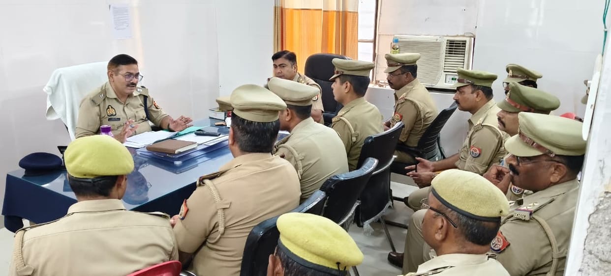 ASP inspected Bhinga Kotwali.