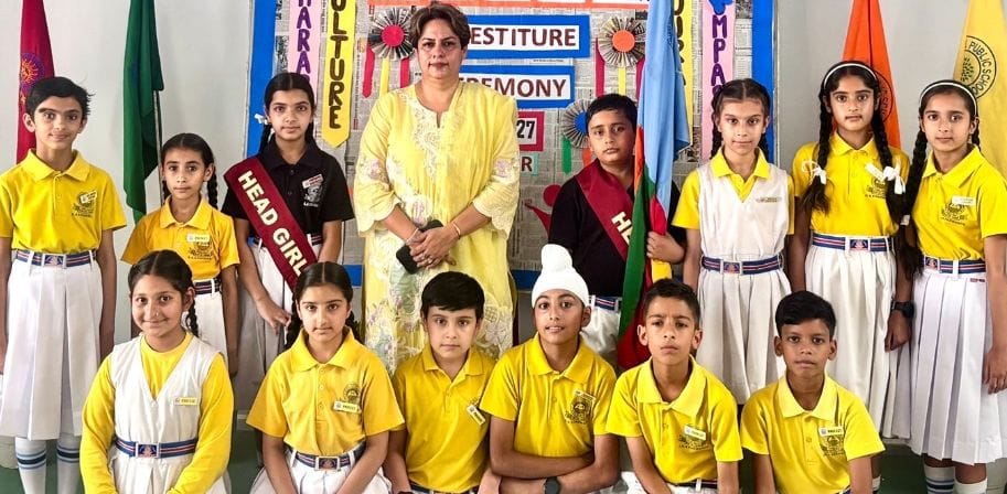 Divansh was made head boy and Rashi was made head girl.