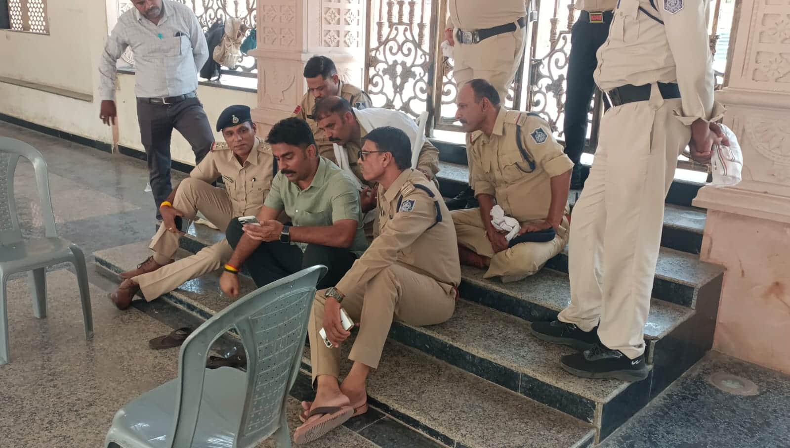 एसपी ने किया दौरा