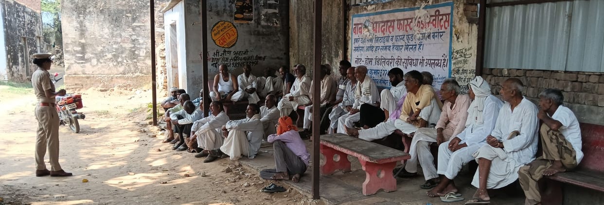 Police 'Chaupal' Held in Nangal Pipa; Awareness Raised Regarding Drug De-addiction and New Laws