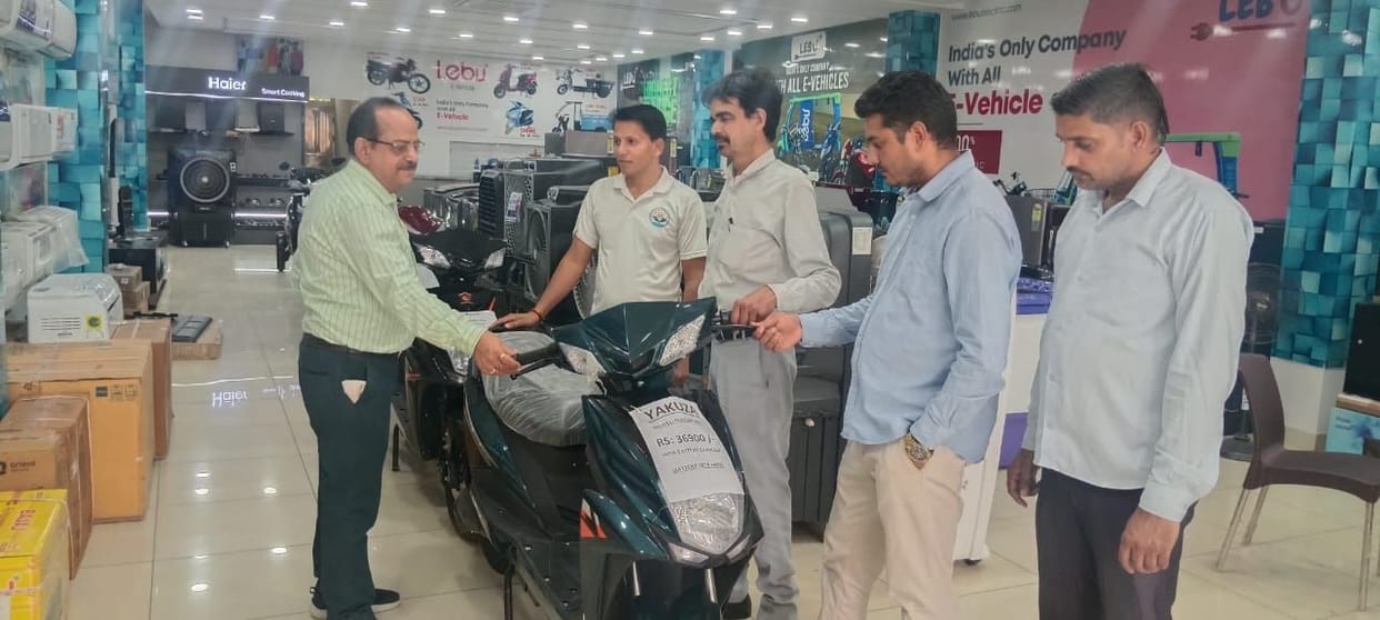 Over 60 scooters were sold across ten showrooms in the city within a week.