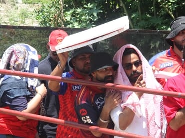 Fans rushed to buy T-shirts with Virat Kohli's name on them.