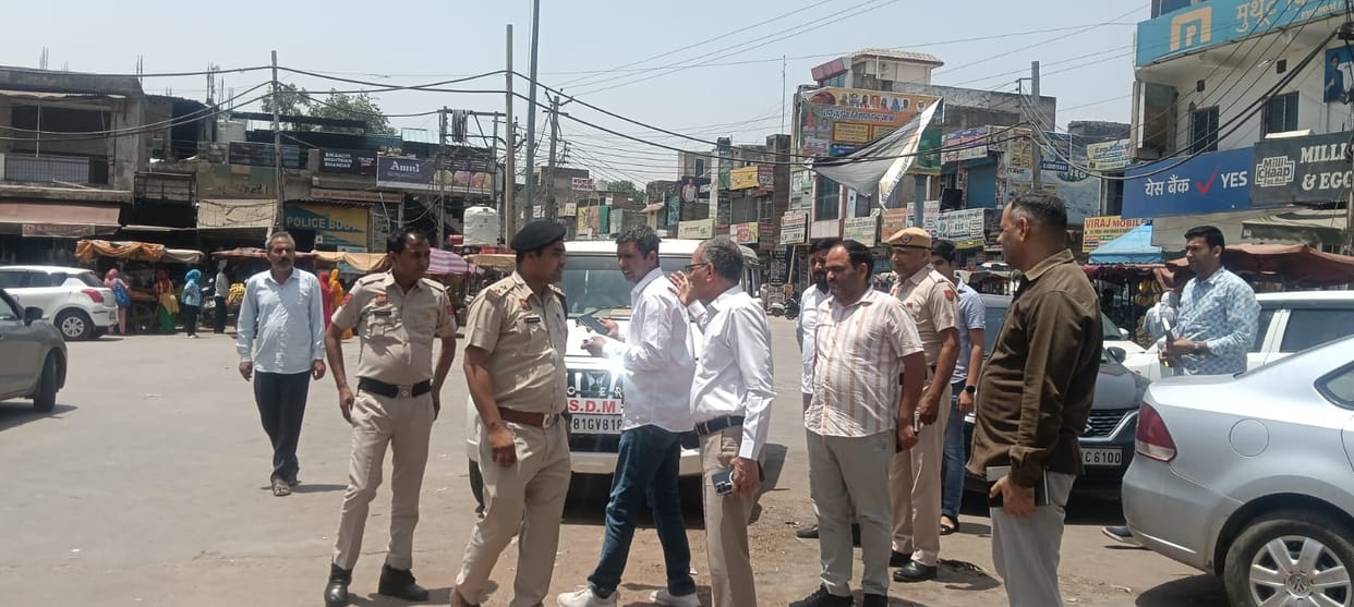 Inspection of cleanliness, sewer and road system