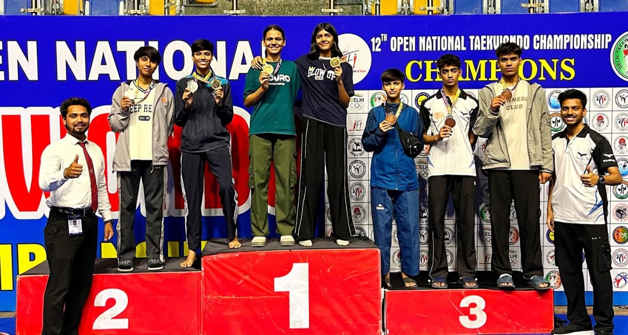 Eight medals won in Taekwondo at the national level