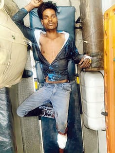 Murder accused escapes from custody, fires at police, injured in retaliatory action
