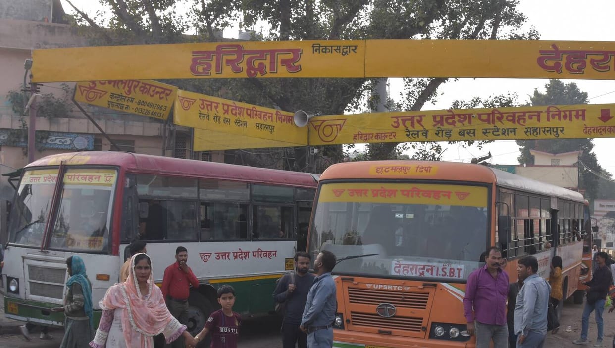 Transport Corporation buses start operating on Dehradun-Delhi Expressway