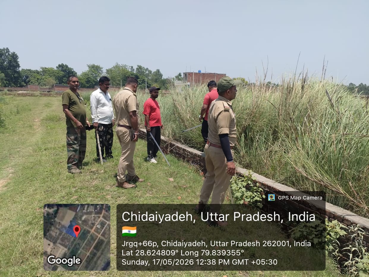 Panic due to leopard movement on Madhotanda road adjacent to the city
