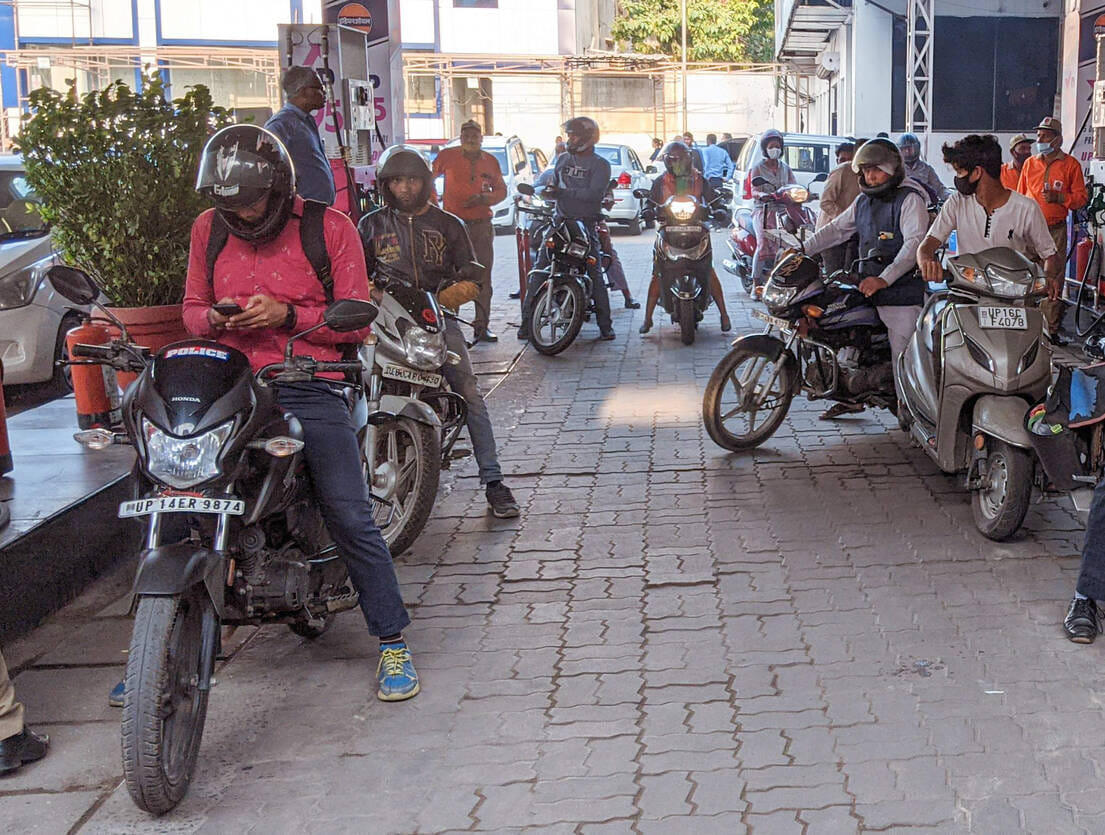 Demand for petrol and diesel has increased by 20 percent in the district.
