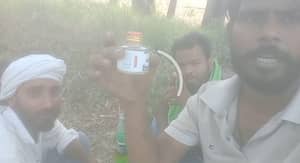 Accusing four people of harassing them, three youths drank pesticide.