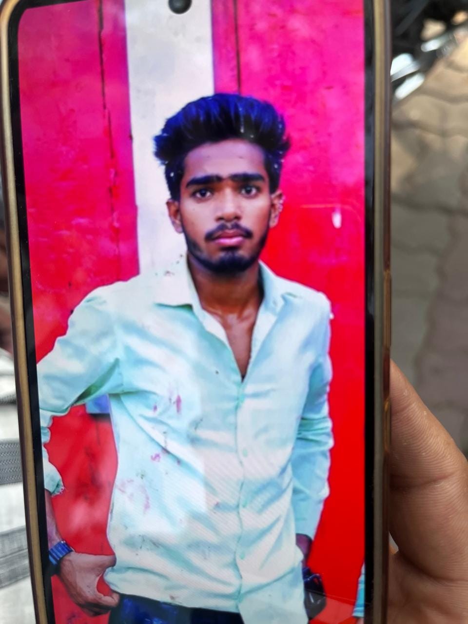 Family members, outraged over the death of a detainee, staged a protest