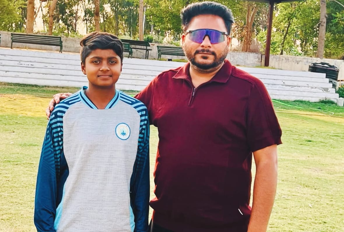 Abhilasha of village Saniyana selected in National Cricket Academy