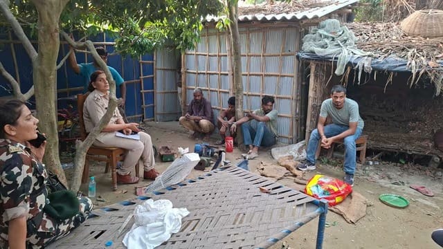 Bihar and Bengal STF Unearth Underground Mini Gun Factory in Dhamdaha Purnia 4 Arrested