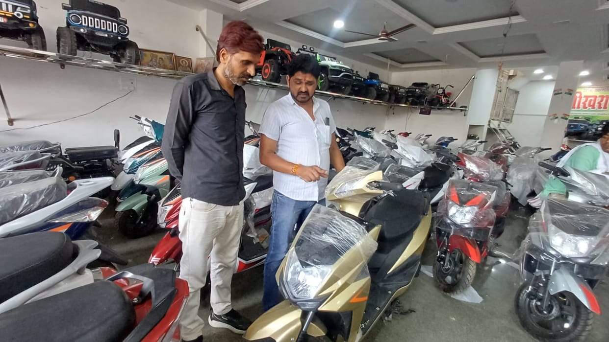 Electric scooters available on booking, bike sales down 40%