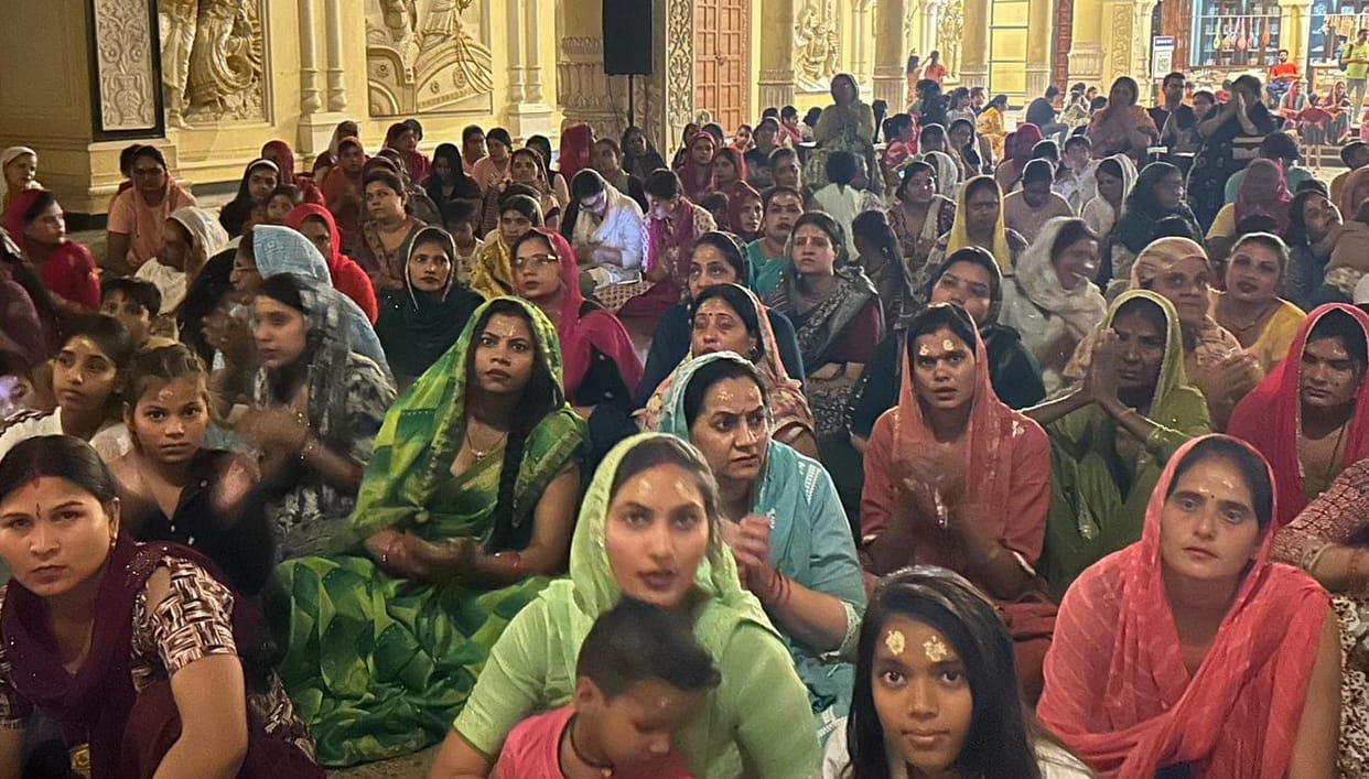 Purushottam month festival begins at ISKCON temple