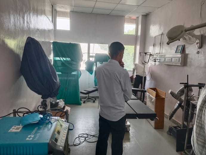Samples passed, cataract and ear-nose surgery will start from today