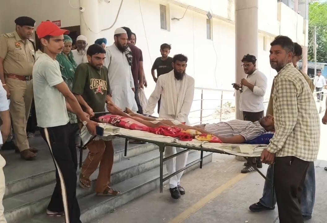 Arrived at the SP's office with the injured youth
