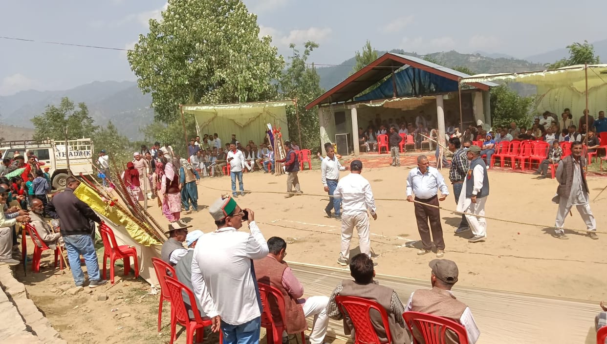 Kadail Shilgiri fair concludes, bravery displayed in Thoda dance