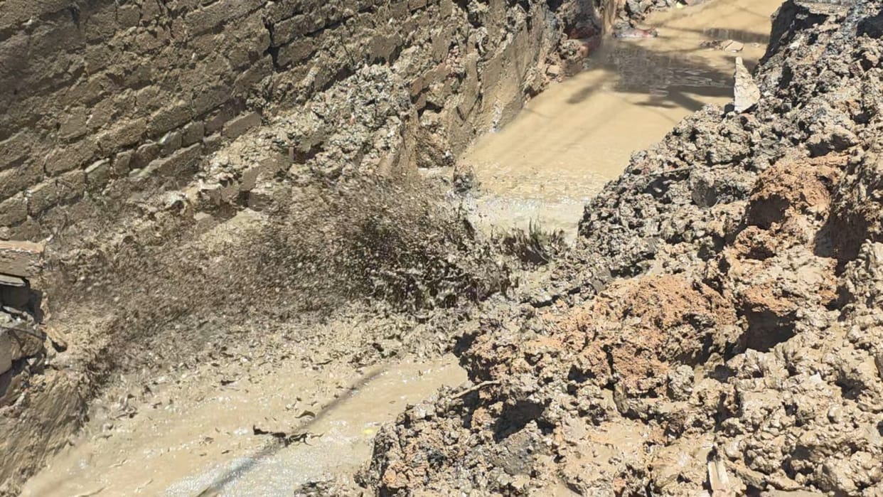 PNG pipeline damaged during drain cleaning, panic ensues